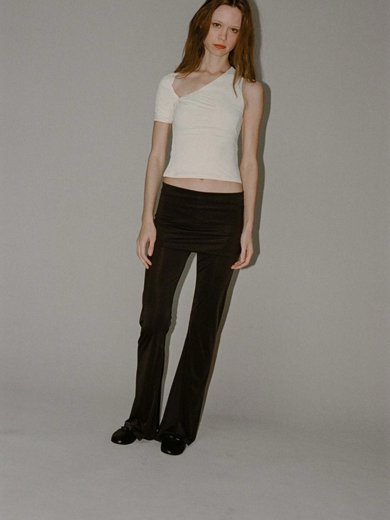 Sandy Liang Pants - Sandy Liang Black Sound Pant